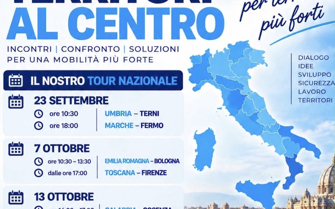 Territori al Centro: il tour nazionale UGL Autoferrotranvieri incontra i territori